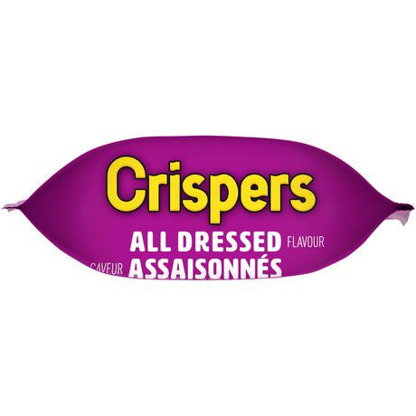 Christie Crispers, All Dressed Crackers, 145g/5.1 Ounce, Bag, {Imported from Canada}
