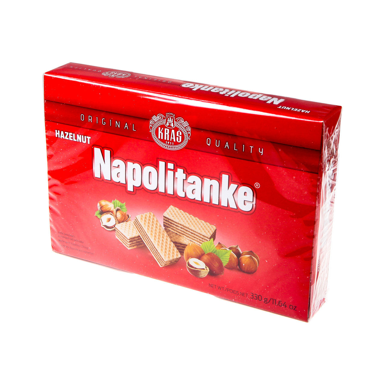 Napolitanke Hazelnut Wafers 330g/11.6oz {Imported from Canada}