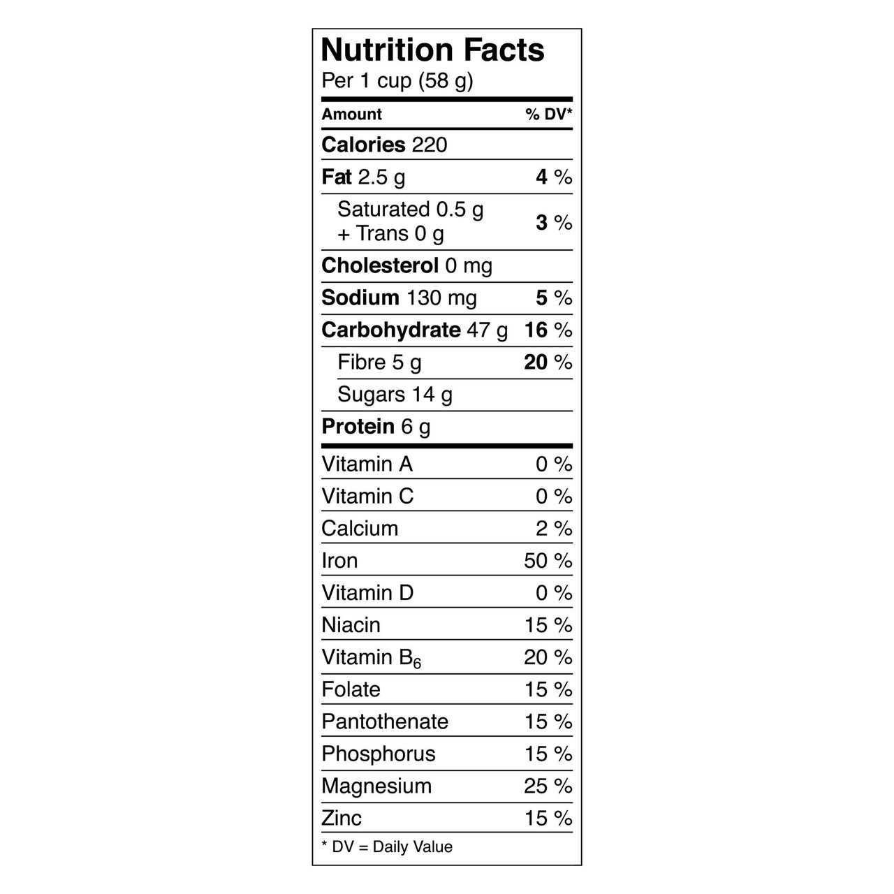 Oatmeal Crisp Vanilla Cereal Special Edition, 442g/15.6 oz., {Imported from Canada}