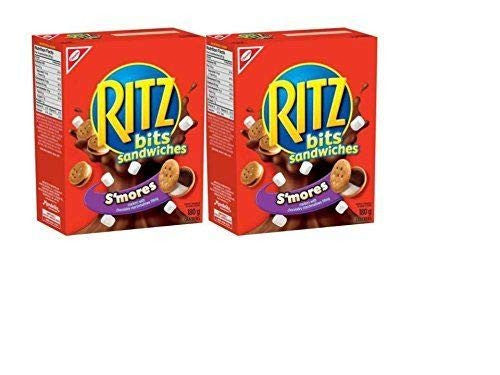 Ritz Bits Sandwiches Smores 180 Gram/6.34oz (Pack of 2) {Imported from Canada}