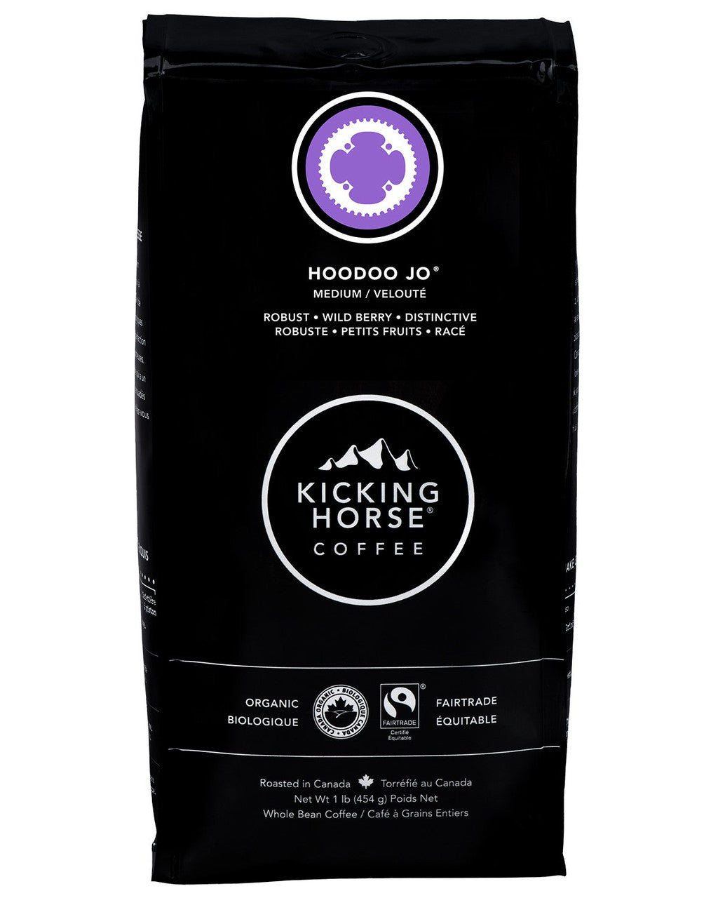 Kicking Horse, Hoodoo Jo ,Whole Bean Coffee, 1lb {Imported from Canada}