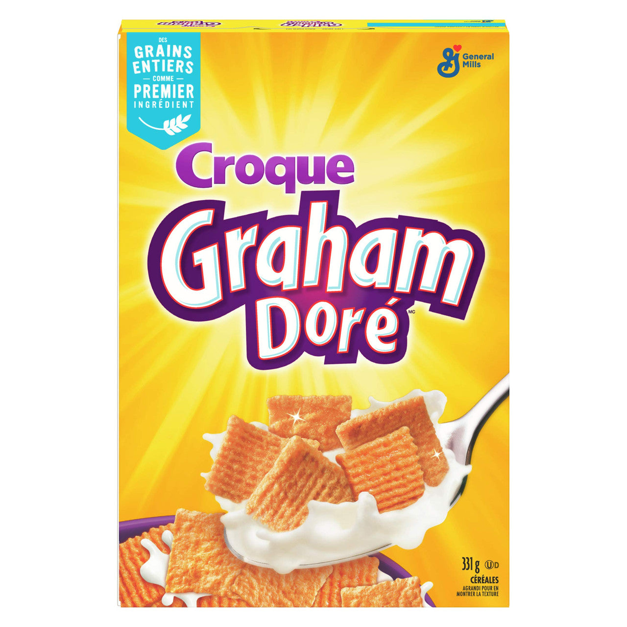 General Mills, Golden Grahams Cereal, 331g/11.7oz., {Imported from Canada}