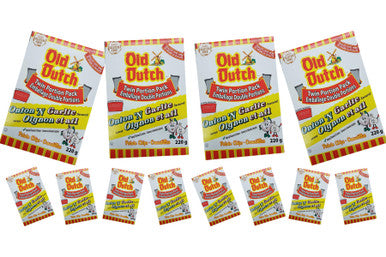 Old Dutch Potato Chips, Onion and Garlic, 220g/7.8oz (12 Pack) {Imported from Canada}