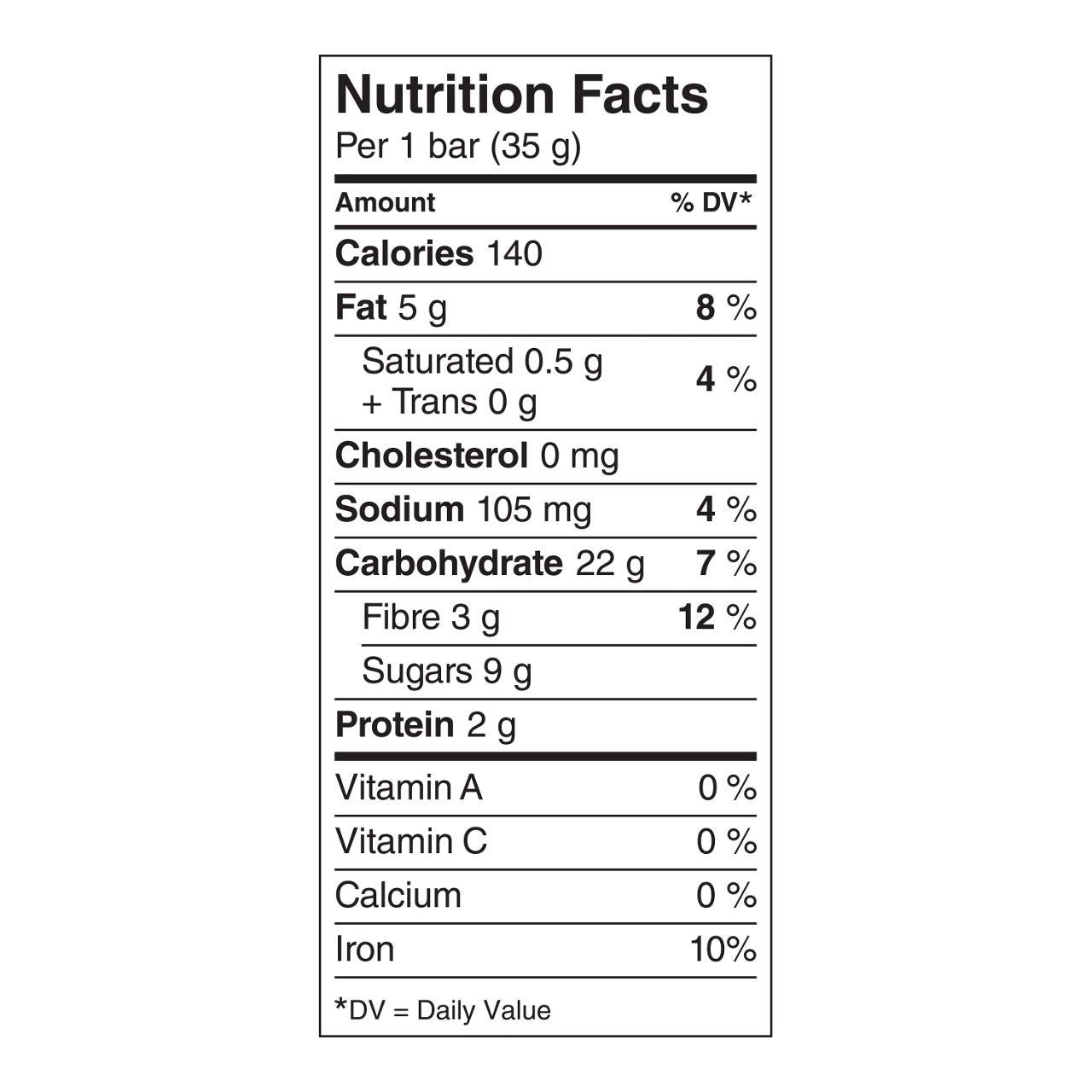 Kashi Cocoa 7 Grain Soft Baked Cereal Bars, (5x35 g), 175g/6.2 oz., Box, {Imported from Canada}