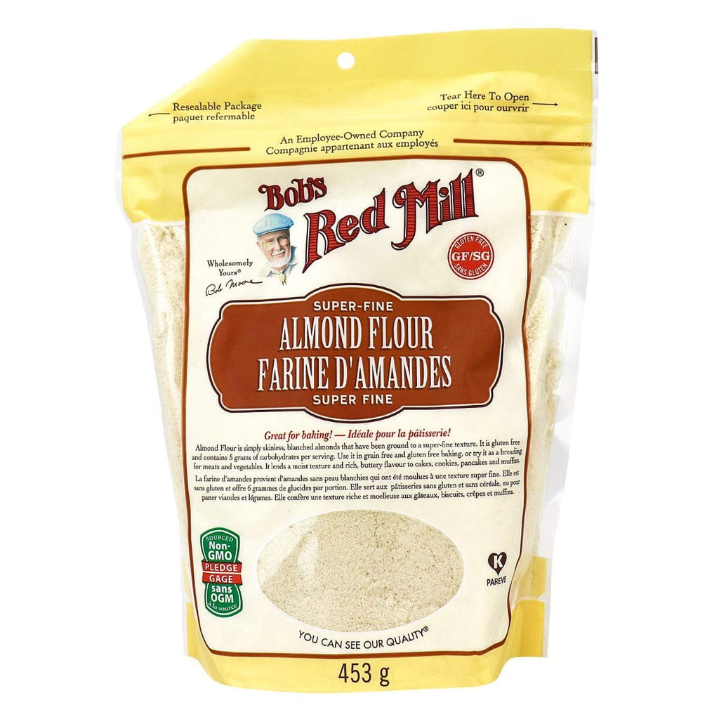 BOB'S RED MILL Flour Almond Meal, 453g/16 oz., {Imported from Canada}