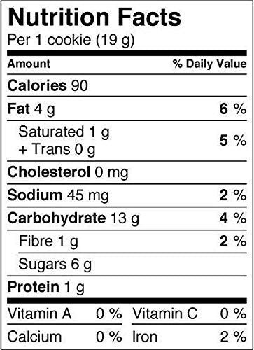 Voortman Bakery Chocolate Chip Cookies, 350g/12.3 oz., {Imported from Canada}