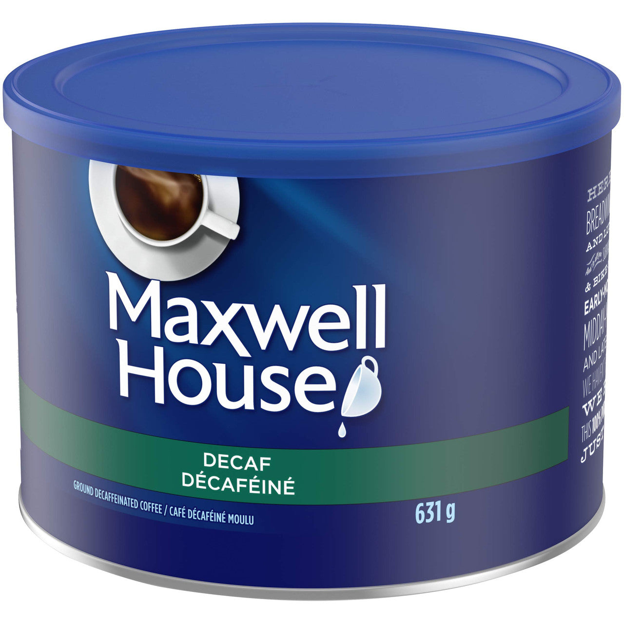 Maxwell House Decaffeinated Ground Coffee, 631g/22.3 oz., {Imported from Canada}