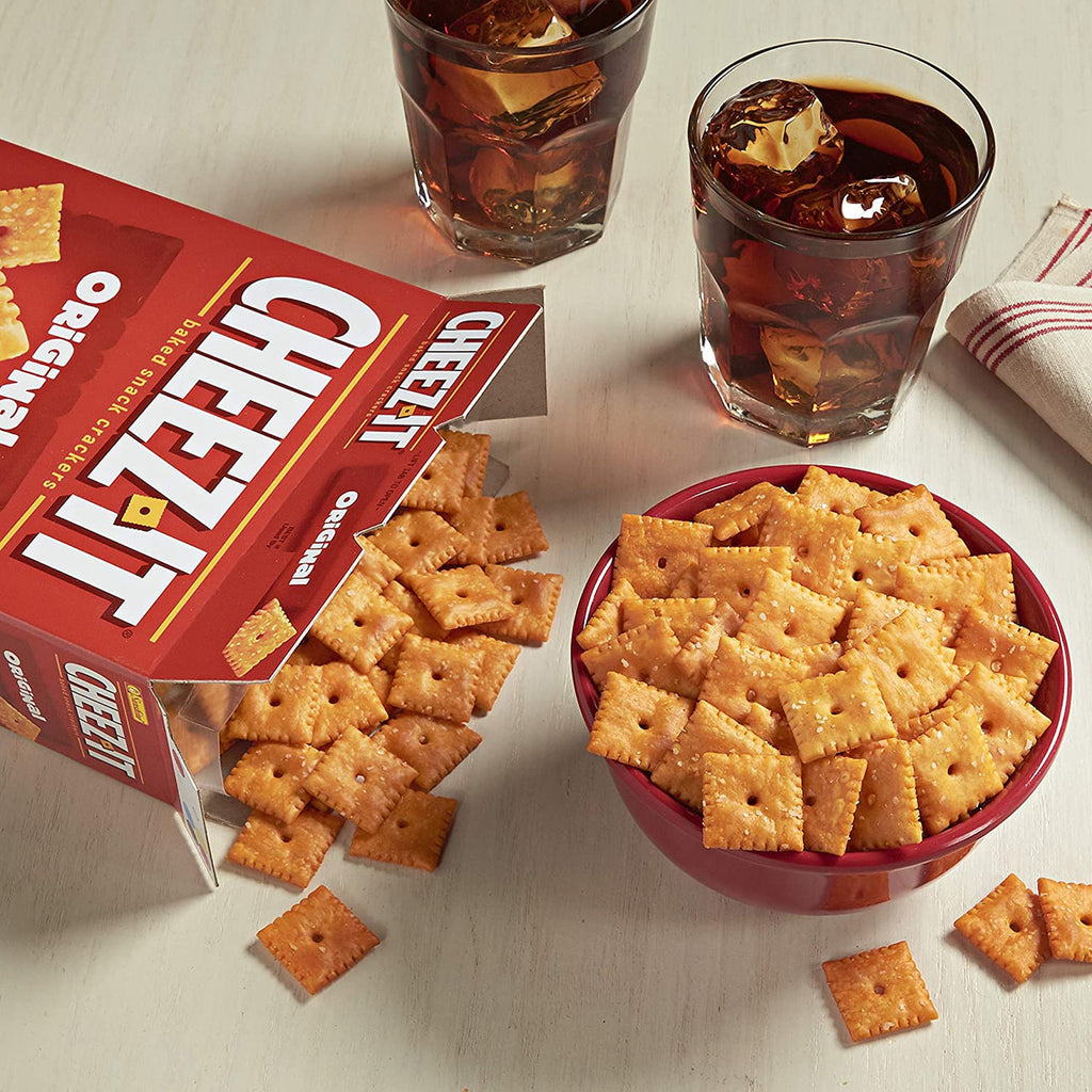 Cheez-It Original Baked Snack Crackers, 200g/7.1 oz., Box, {Imported from Canada}