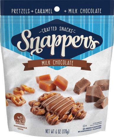 Snappers Original Milk Chocolate, 170g/6 oz., {Imported from Canada}