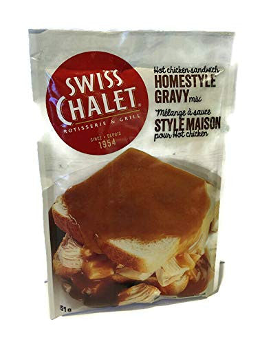 Swiss Chalet Homestyle Gravy, (2 Pack) 51g/1.8oz. per PKG. {Imported from Canada}