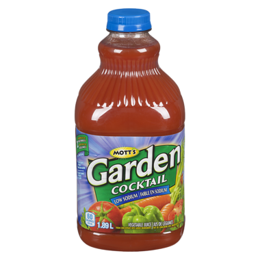 Mott's Garden Cocktail, Low Sodium, 1.89Liters/2 Quarts {Imported from Canada}