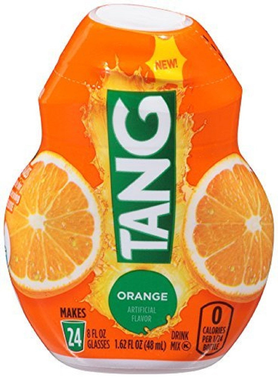 Tang Liquid Drink Mix, Orange, 48mL/1.6 oz., (Pack of 4) {Imported from Canada}