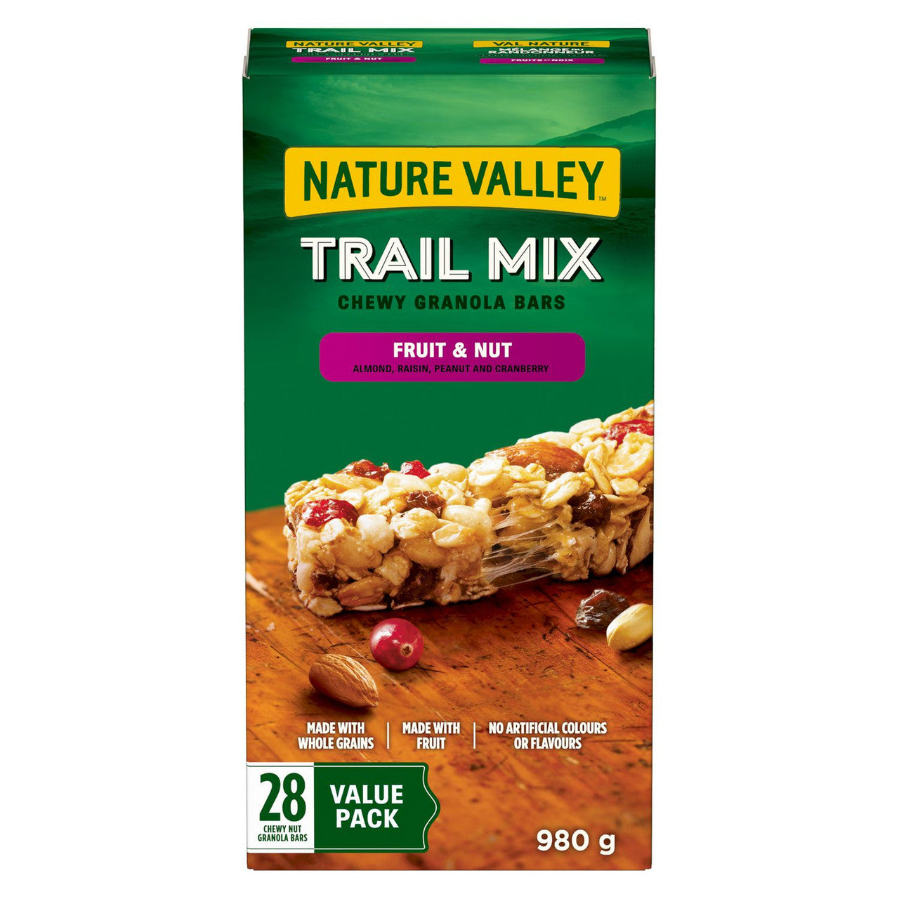 Nature Valley Fruit Nut Chewy Trail Mix, 28pk, 980g/2.1lbs {Imported from Canada}