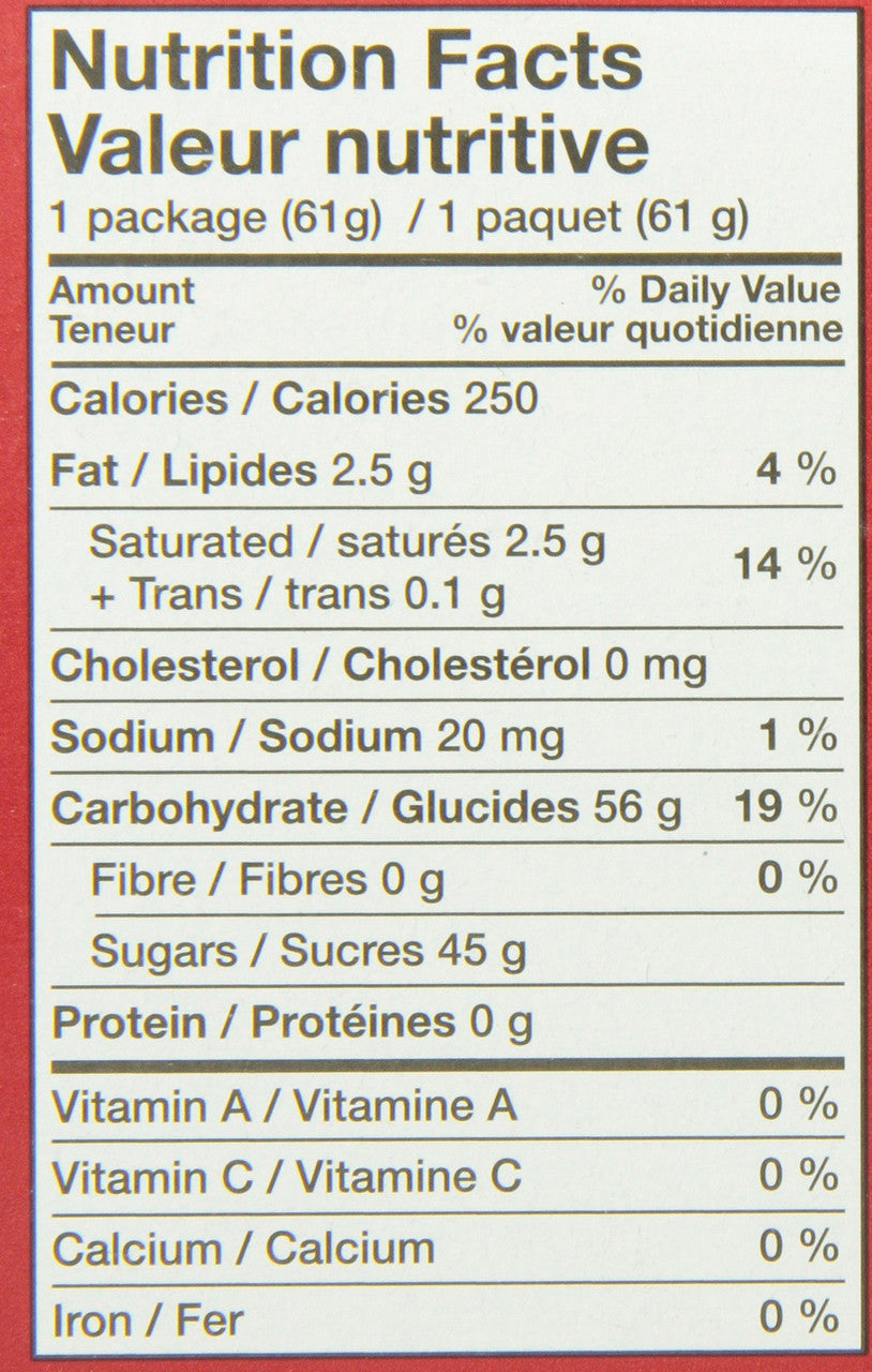 Skittles Original, 61g Bags, 36pk (4.9lb) Box Total, {Imported from Canada}