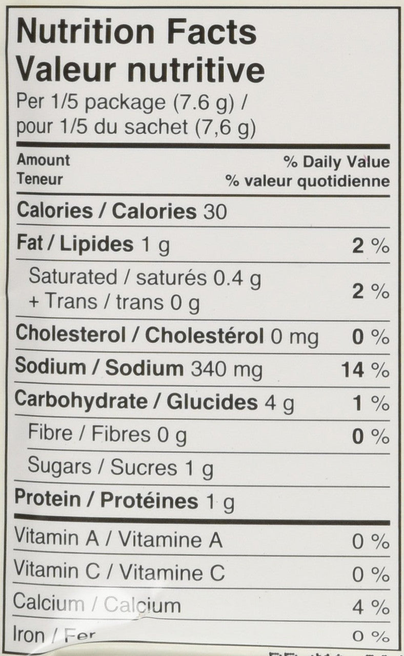 McCormick Gourmet, Sauce Mix, Green Peppercorn, 38g/1.3oz, (Imported from Canada)