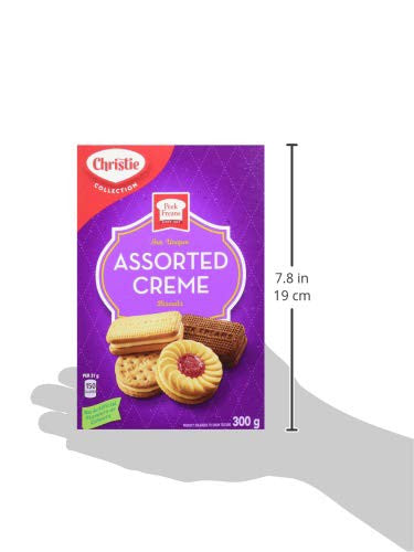 Christie Peek Frean Assorted Creme Cookies, 300g/10.6oz.(Imported from Canada)