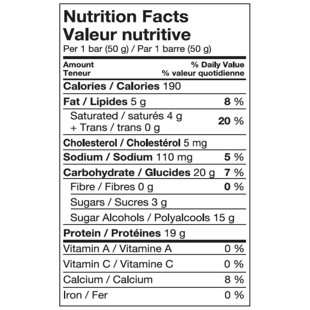 Pure Protein Bars, Gluten Free, Snack Bar, Maple Caramel, 50g/1.7oz, 6ct, {Imported from Canada}