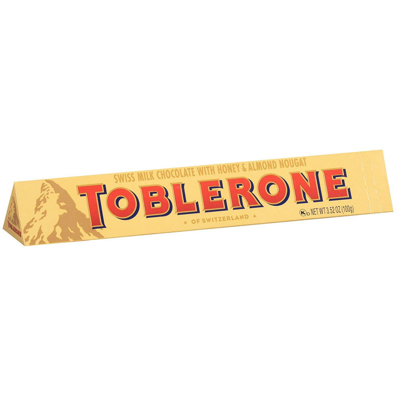 Toblerone Milk Chocolate With Honey & Almond Nougat 750g (26.5oz) - Canadian