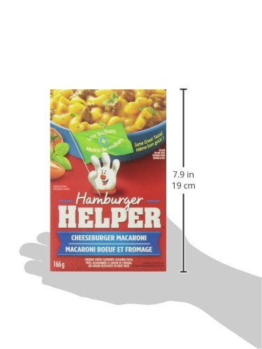 Hamburger Helper Cheeseburger Macaroni, 166g/5.9oz., {Imported from Canada}
