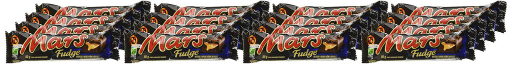 Mars Fudge Chocolate Candy Bar, 50g/1.8oz, (Imported from Canada)