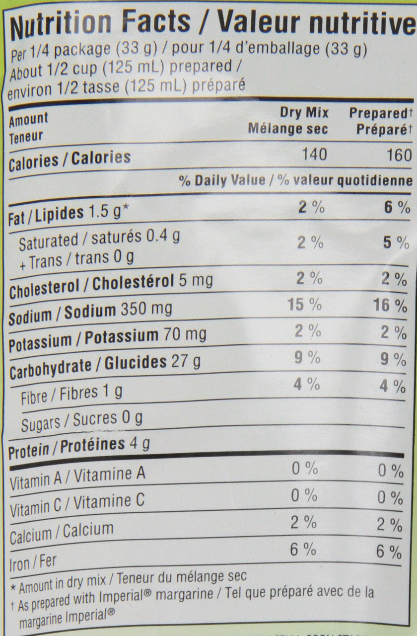 Knorr Sidekicks Harvest Chicken 133g/4.7 oz., {Imported from Canada}