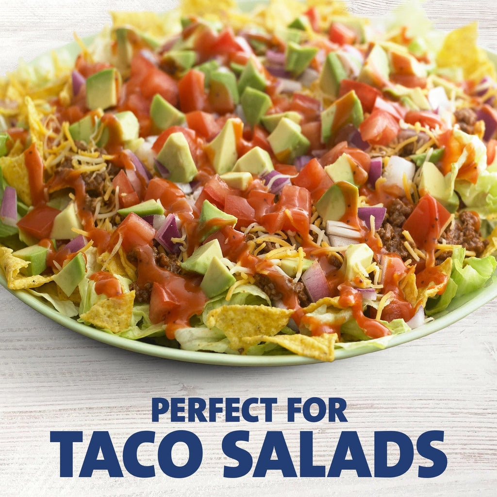 Kraft Catalina Dressing on taco salad