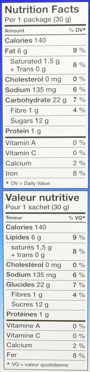 Oreo Mini Snack Paks Cookies (2 x 180g/6.34oz)  {Imported from Canada}