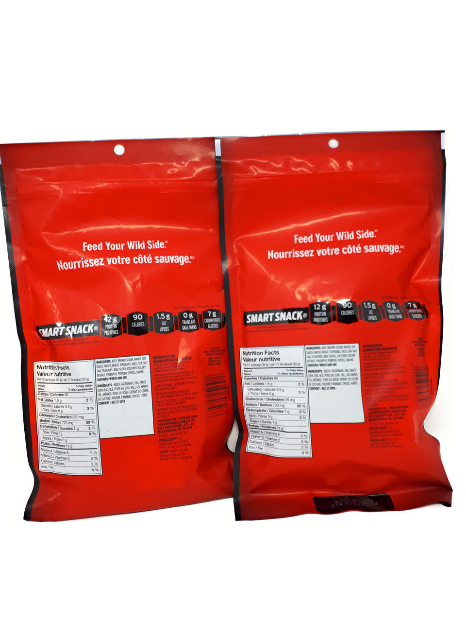 Jack Links Beef Jerky 2 Pack, Teriyaki Flavor (230g/8.1 oz. Each) {Imported from Canada}