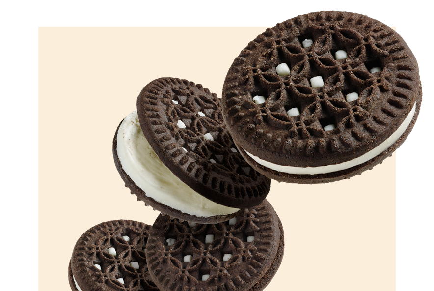 Glutino Gluten Free Chocolate Vanilla Cream Cookies, 300g/10.6 oz.