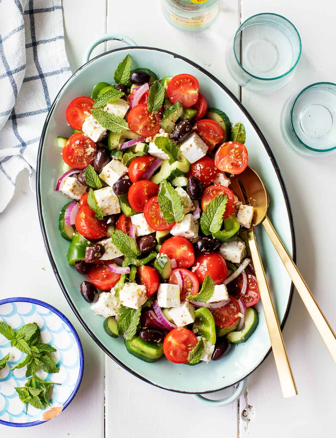 Kraft Calorie-Wise Greek with Feta & Oregano Salad 