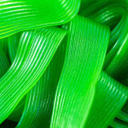 Mondoux Sweet Sixteen Ribbon Gummy, Apple Flavored, 125g/4.3 oz., apple ribbon.