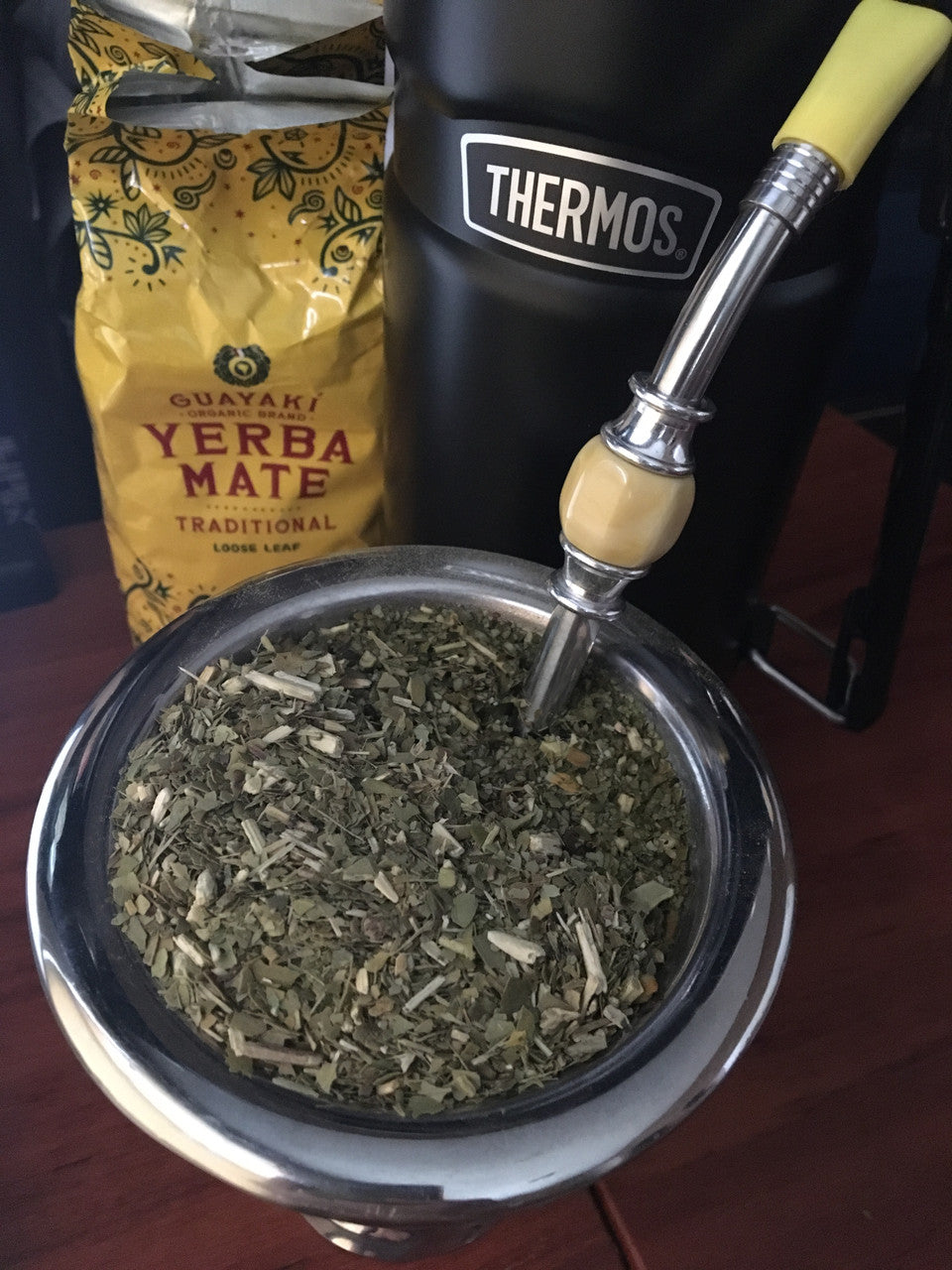 Guayaki Organic Yerba Mate Traditional Loose Leaf, 454g/1 lb., {Imported from Canada}