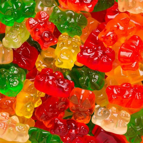 Huer Gummy Bears, 12 Flavors, 1050g/2.3lbs., Bag, {Imported from Canada}