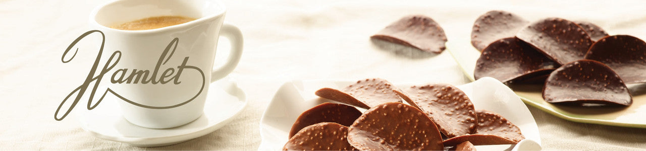Hamlet Chocola's Milk Chocolate Crispy Thins, 125g/4.4 oz. Box (Imported from Canada)