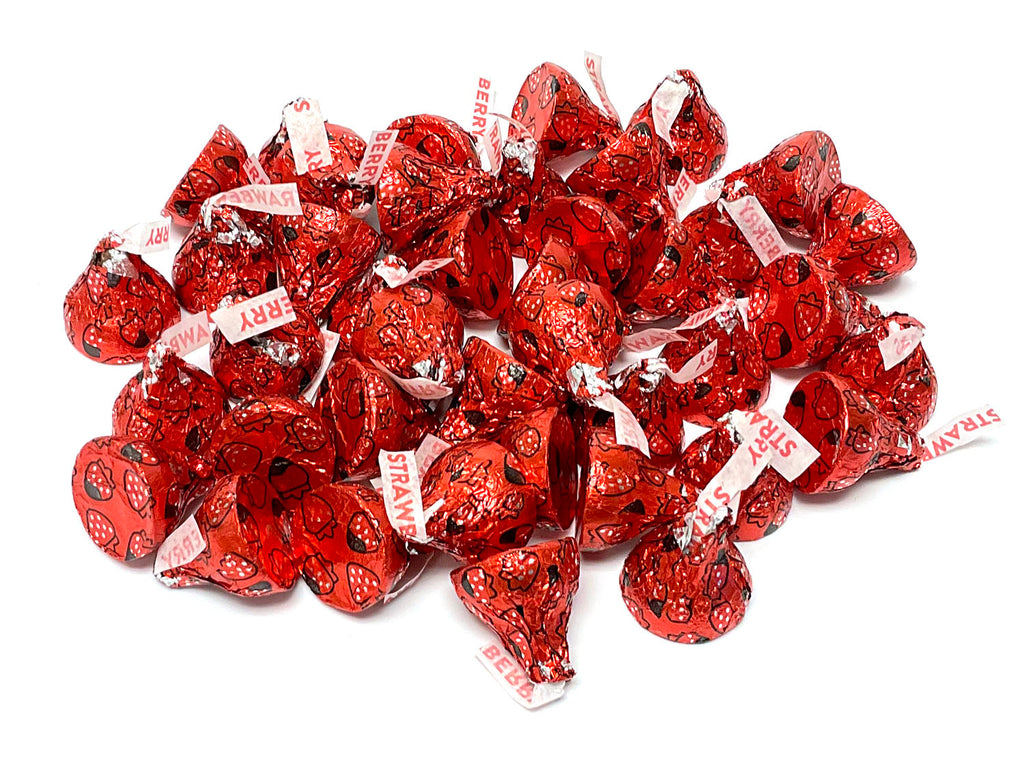 Hershey's Kisses, Chocolate Dipped Strawberry Flavored, 180g/6.3 oz