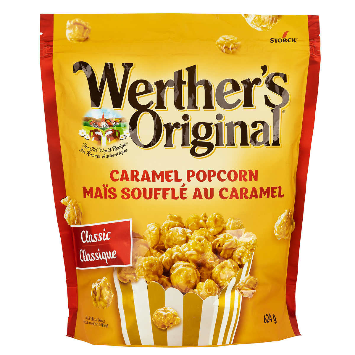Werther's Original Caramel Popcorn, 624g/22oz. (Imported from Canada)