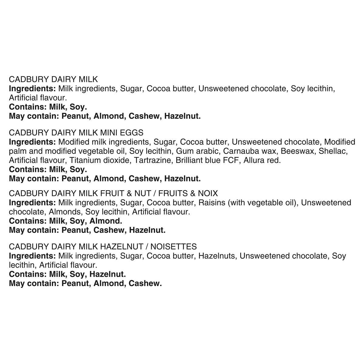 Cadbury Dairy Milk Assorted Chocolate Mini Bars, Halloween Chocolate, 703g/24.6 oz