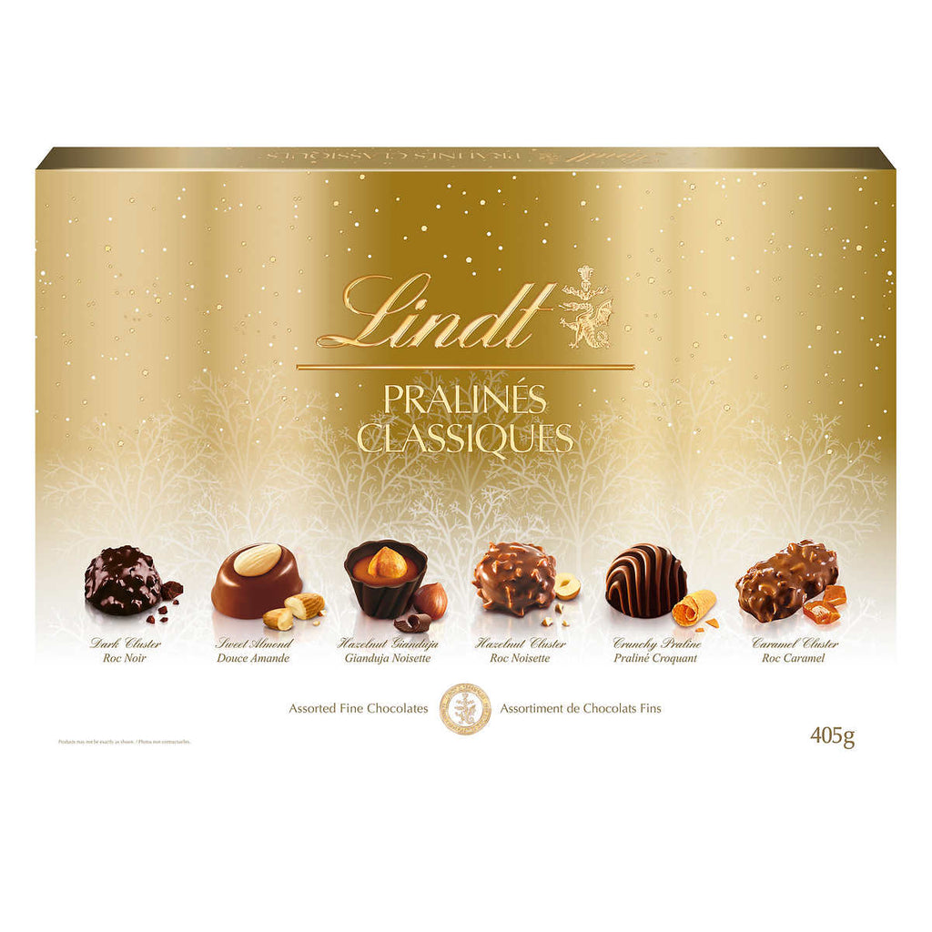 Lindt Classic Pralines, Assorted Fine Chocolates, 405g/14 oz. Gift Box