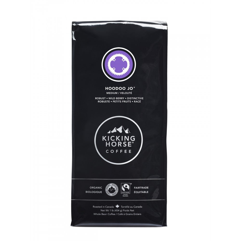 Kicking Horse, Hoodoo Jo ,Whole Bean Coffee, 1lb {Imported from Canada}