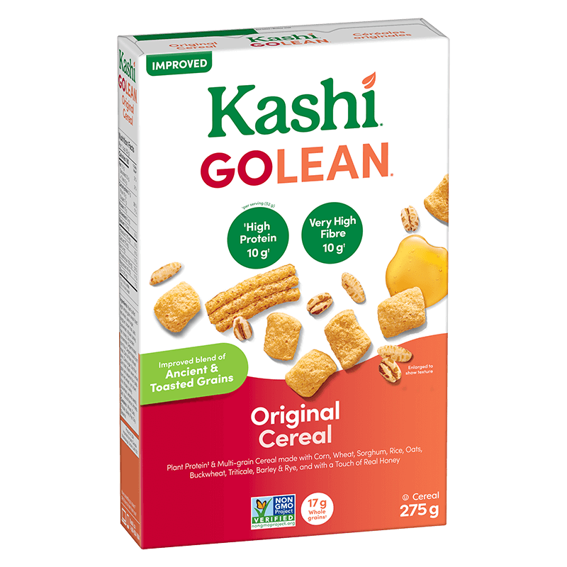 Kashi Go Lean Cereal, Non-GMO, 275g/9.6 oz.