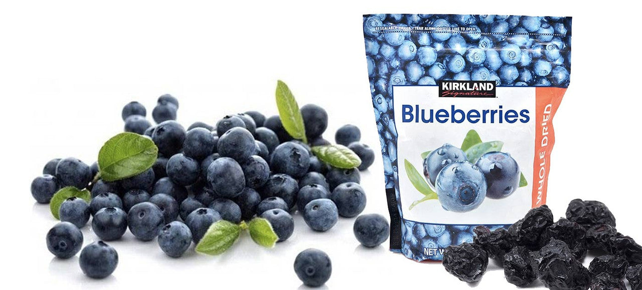 Kirkland Signature Dried Blueberries, 567g/20 oz., {Imported from Canada}