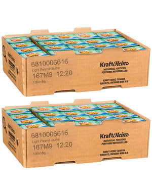 Kraft Single-Serve Peanut Butter Tubs, Smooth, 18 g, 200/CS