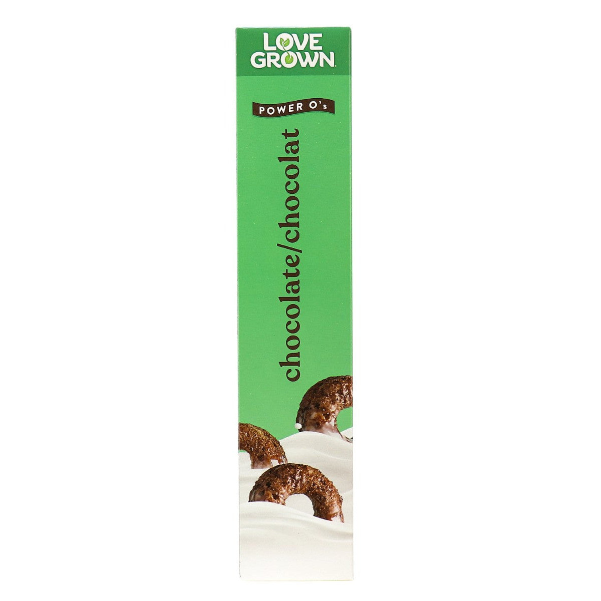 Love Grown Power O's, Chocolate Toasted Bean & Rice Cereal, Gluten Free, Vegan, 283g/9.9 oz. Box(Imported from Canada)