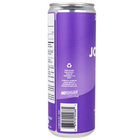 NoSugar Company Joyburst Energy Drink, Grape Flavor, 355mL/12.4 oz. Can {Imported from Canada}