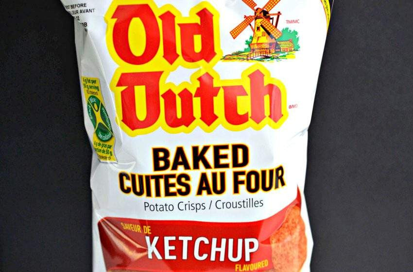 Old Dutch Baked Chips, Ketchup, 32g/1.13oz, (36pk){Imported from Canada}