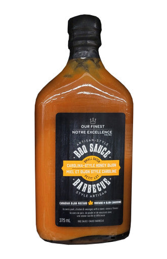 Our Finest Artisan-Style BBQ Sauce, Carolina-Style Honey Dijon, 375mL/13 fl. oz. {Imported from Canada}