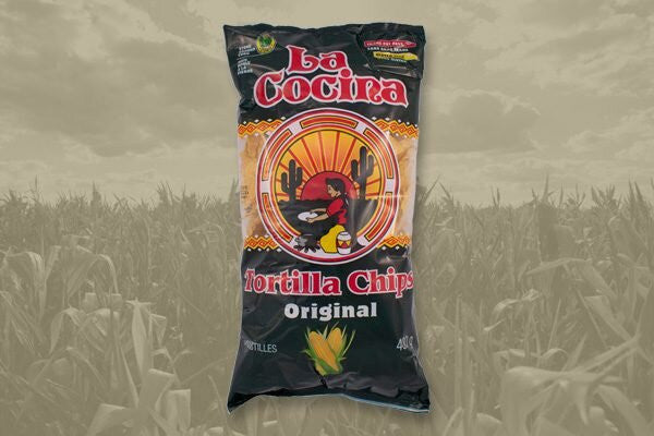 La Cocina Original Tortilla Chips, 400g/14 oz., Bag {Imported from Canada}