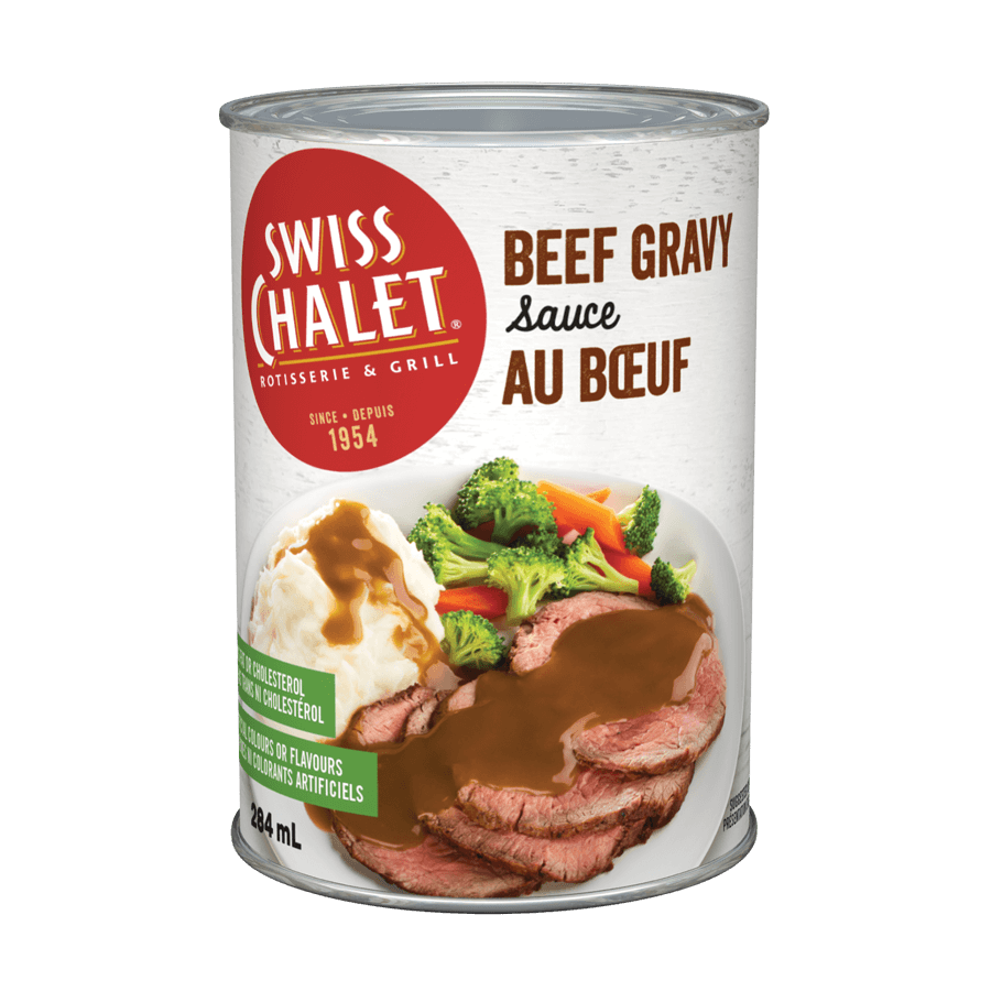 Swiss Chalet Beef Gravy, 284ml, front of can