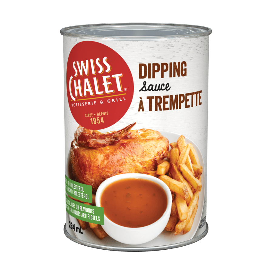 Swiss Chalet Dipping Sauce, 284ml, front of can.