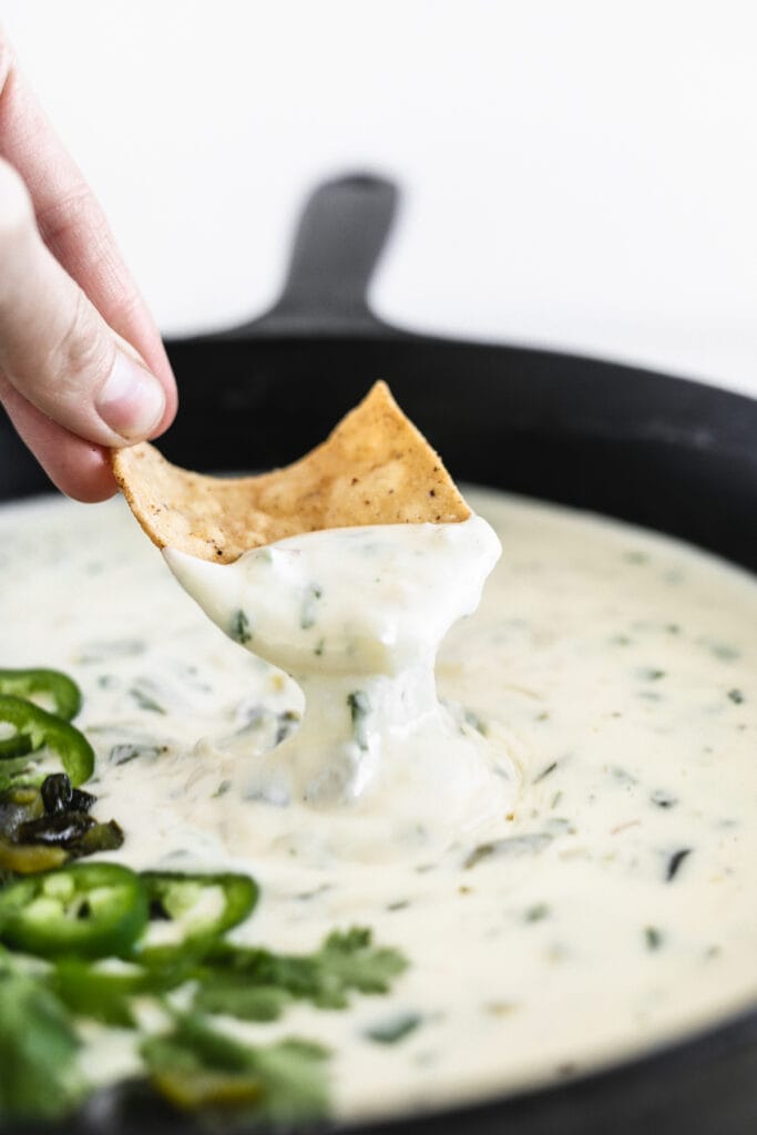 GV Secret Recipe Series Poblano Queso Crema Sauce. 